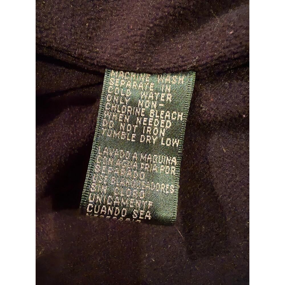 Lauren Ralph Lauren Gray Fleece Vest Womens 2X Full Zip Alpine Ski Cozy Luxury - Picture 9 of 10